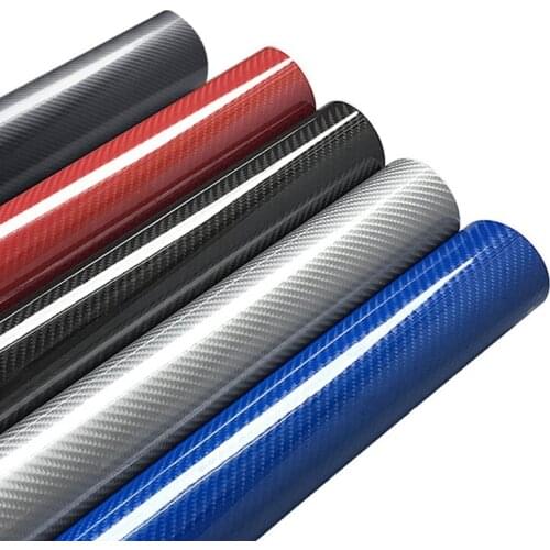 Car Color Changing Film 5D Color Carbon Fiber Vinyl Film Stickers Auto Car Interior Decor Wrap Sticker Car Styling 20x152cm