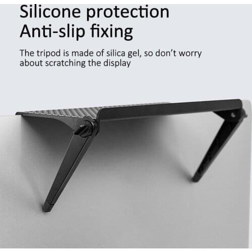 Adjustable TV Screen Top Shelf Display Rack Organizer Storage Rack Holder for Computer Desktop Stand Monitor Mount Home Storage