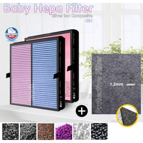 Sharp KC-C70E Air Purifier Compatible Multifunctional Combined Baby Filter And Silver Ion Protective