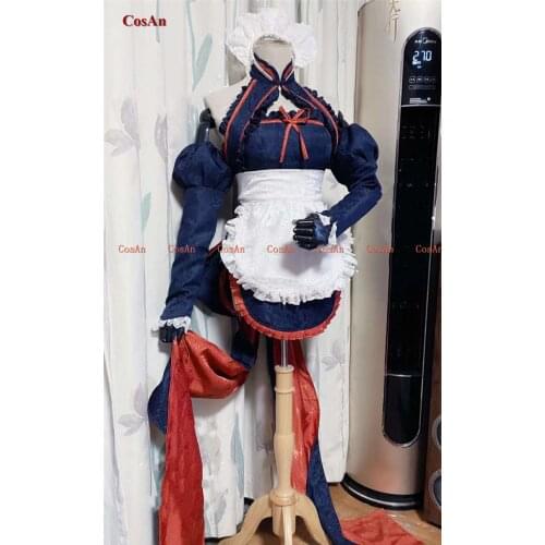 Fate/Grand Order The Imperial Concubine Yang Cosplay Costume Lovely Maid Outfit Activity Party Role Play Clothing Custom-Make
