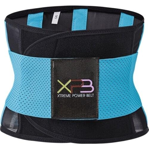 Unisex Fitness Xtreme Power Belt Hot Slimming Thermo Body Shaper Waist Trainer Plus Size Neoprene Sweat Belt Belly Waist Trimmer