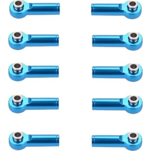 10Pcs M4 Putter Ball, Metal Joint,for 1/10 RC SCX10 Tamiya Truck Parts