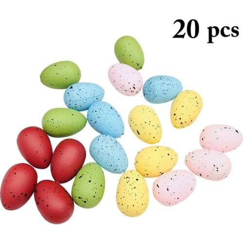20PCS Children Painting Egg Toy Gifts Plastic Easter Arts Crafts DIY Toys Funny Gadgets Kid Birthday Gift