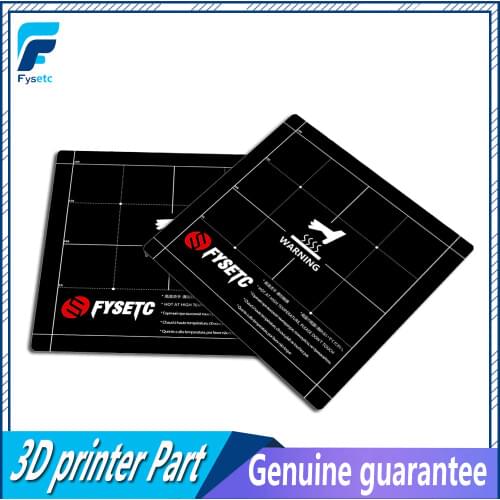 3D Printer Parts Heat Hot Bed Sticker 235x235mm Coordinate Printed Surface Build Sheet For ENDER-3 /3s Tevo Flash