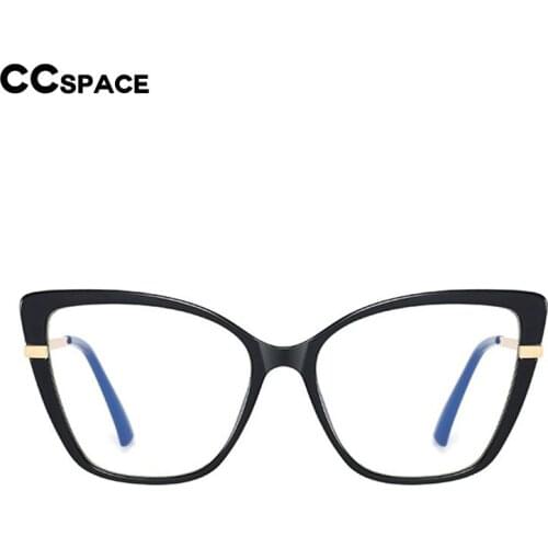 48247 TR90 Anti Blue Glasses Frames Cat Eye Men Women Optical Fashion Computer Glasses