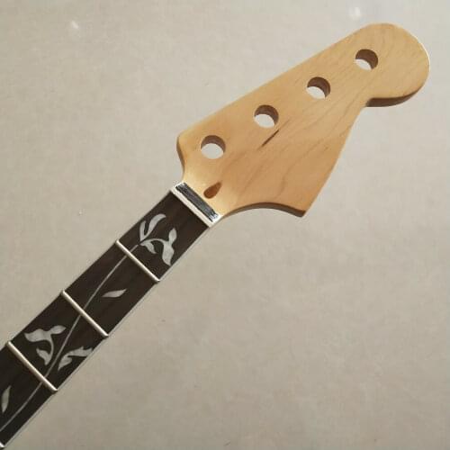 Bass Guitar Neck Maple 20 Fret Rosewood fingerboard Inlay 34inch JB Bass Gloss