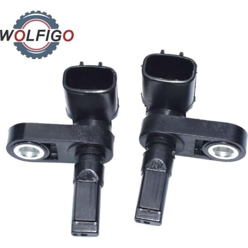 WOLFIGO 2pcs ABS Wheel Speed Sensor Front Rear Right Left Set 8954260050 for Toyota Tacoma Land Cruiser 4Runner Lexus GX470