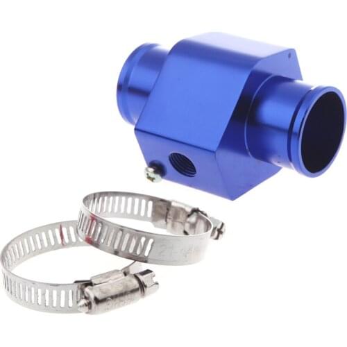 KKMOON Blue New Water Temp Temperature Joint Pipe Sensor Gauge Radiator Hose Adapter Size 32mm Auto Product