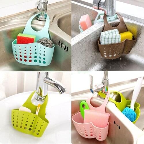 Kitchen Sponge Drain Holder Wheat Fiber Sponge Storage Rack Basket Wash Cloth Or Toilet Soap Shelf Organizer