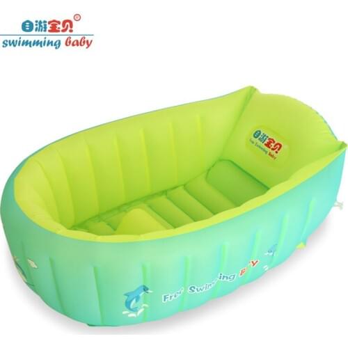 Baby inflatable tub 0-3 years old baby bathtub collapsible easy to carry tub children bath supplies newborn