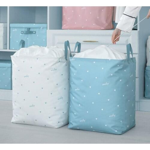 Household Clothes Storage Bag Organizer Large Capacity Folding Storage Bag Bolsa Ropa Quilt Pillow And Blanket Closet Organizer