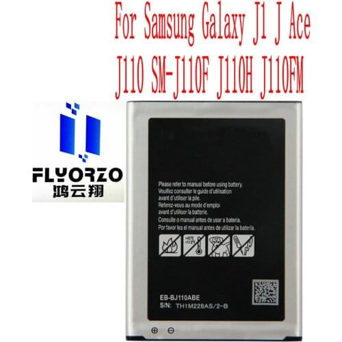 New High Quality 1900mAh EB-BJ110ABE Battery For Samsung Galaxy J1 J Ace J110 SM-J110F J110H J110FM Mobile Phone