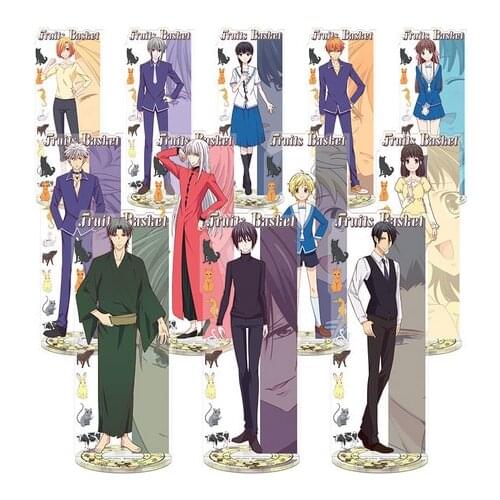 HOT FRUITS BASKET Japan Honda Tohru souma kyo Souma Yuki Soma Shigure Collection Anime Acrylic Stand Figure Model Desktop Decor