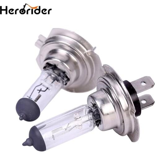 Herorider 2PCS 55w 12v H7 Fog Halogen Bulb Car Halogen Bulb Super Xenon Light Source Fog Lamp Headlights Bulbs 4300k Car Styling
