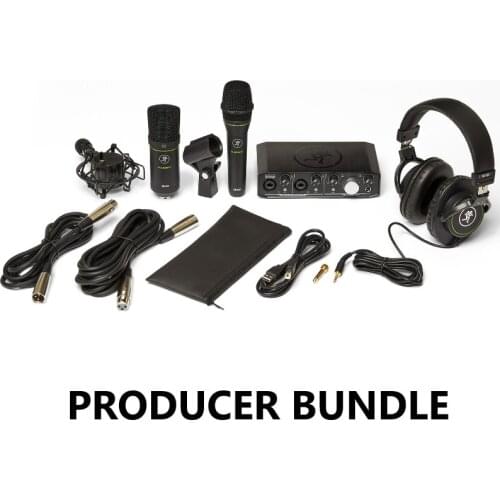 RunningMan PRODUCER BUNDLE Microphone Headphone&USB Interface Sound Card Recording Kit For Producer/Solo Artist/Content Creator