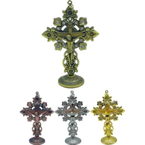 Jesus Christ Greek Catholic Orthodox Cross Decor Church Decoration Lrge Crucifix Russian Orthodox Church крестик православный