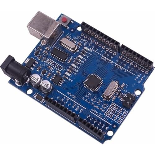High quality One set UNO R3 CH340G+MEGA328P Chip 16Mhz For Arduino UNO R3 Development board