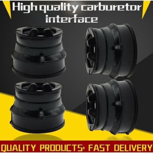 Motorcycle 4pcs Carburetor Interface Adapter Fit For Honda CBR250 MC19 MC22 CB400 CB400SF 1992 1993 1994 1995 1996 1997 1998