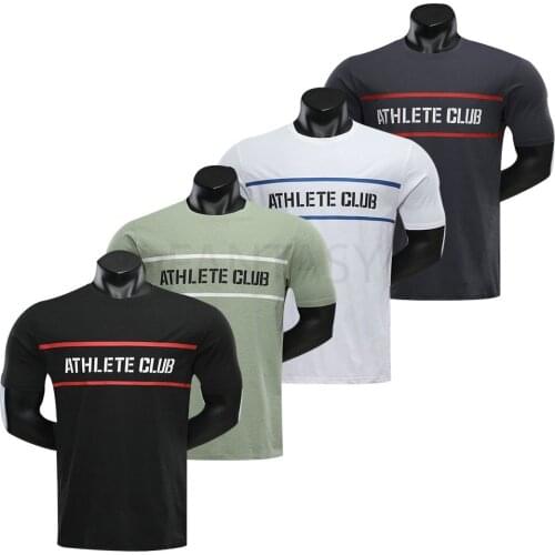 NEW Male Shirt Compression Running Gym Breathable Short Sleeve Sportswear Gym Sports Shirt