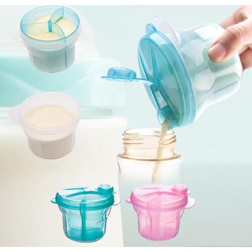 Portable Baby Milk Powder Formula Dispenser Feeding Food Container Infant Mix Storage Feeding Box for Kids Care Travel Bottle