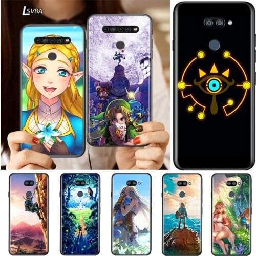 The Adventure Of-Link For LG K92 K62 K52 K42 K31 K22 K71 K61 K51S K41S K30 K20 G8 G8S G8X ThinQ Silicone Phone Case