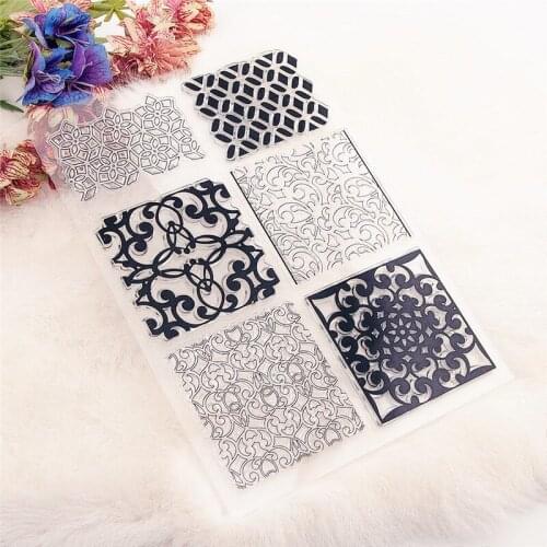 15x21cm Fragments Clear Stamps Transparent Seal Silicone Seal TPR Christmas Wedding Roller Stamps DIY Scrapbook Album Card