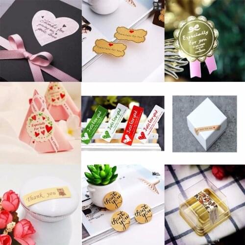 High Quality Embossed Hand made DIY Multifunction Seal Sticker Gift packaging Label Kawaii Baking Decoration Adhesive Tape