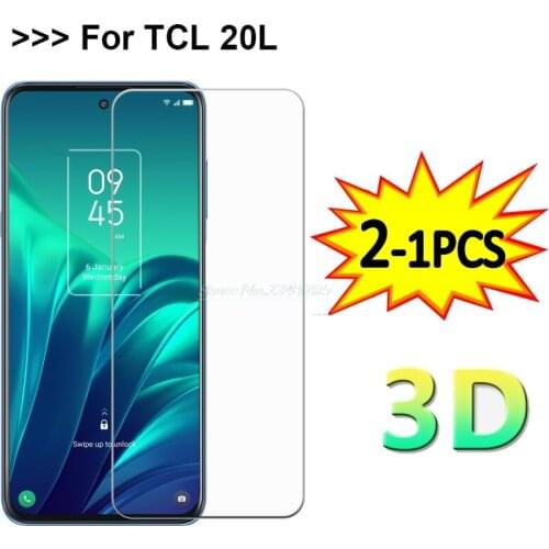 2-1Pcs Protective Glass For TCL 20L T774H Tempered Glass Screen Protector For TCL 20 SE 20L+ Plus T775H 20 5G T781H T781K Film