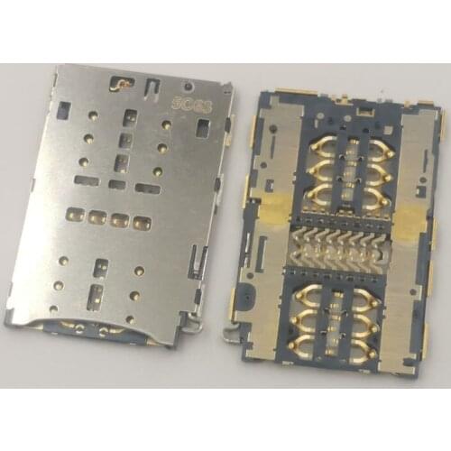 2Pcs Sim Card Reader Slot Tray Holder Connector Socket For Huawei MediaPad M6 SCM-W09 VRD-AL09 T5 AGS2-L09 M5Pro M5 Pro CMR-W09