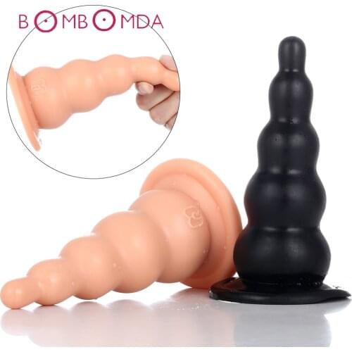 Anal Sex Toy Dildo Anal Plug With Suction Cup Anal Beads Big Dildo Anal Plug Dilator G Spot Stimulator Adults Sex Toys For Men