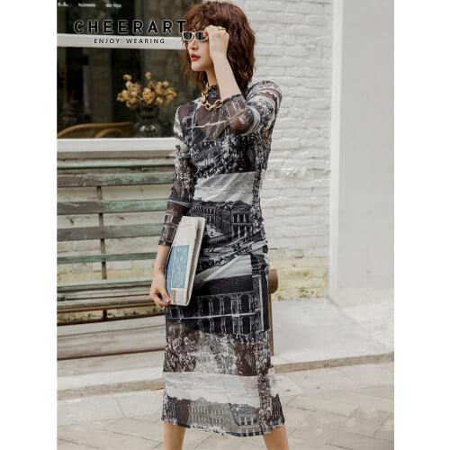 Модные обтягивающие платья Cheerart China At AliExpress