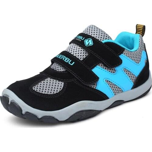 New Kids Outdoor Sneakers Mesh Breathable Strap Sport Running Shoes For Boys Girls Casual Shoes Children Tennis Trainer Shoes