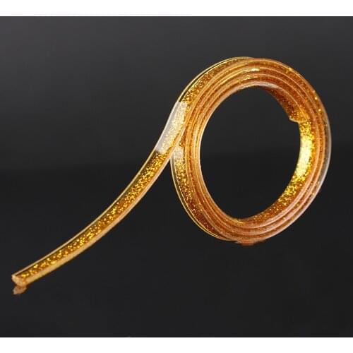 Home Decor Self-adhesive Molding Line for Floor Wall Ceiling Seam Joint Sticker Trim Tape Black Gold Silver White Grey Wood Blue