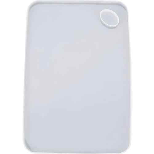 Resin Tray Mold,Resin Tableware Mold, Rectangular Tray Mold Suitable for Epoxy Resin Casting, Resin Service Board