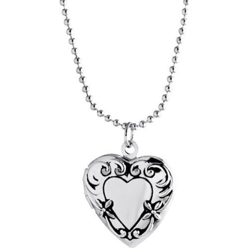 Heart-shaped Photo memory floating locket lace Necklace fragrance essential oil diffuser for women 2016 YTA87