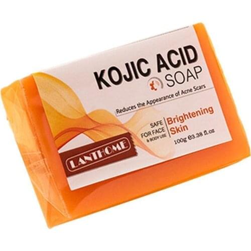 100g Kojic Acid Soap Dark Black Skin Lightening Soap Hand Made Soap Whitening Soap Skin Bleaching Soap Brighten Face