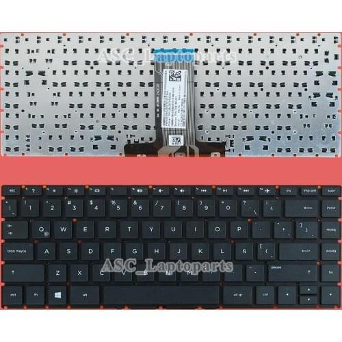 New Latin Spanish Teclado Keyboard For HP x360 14-cd0001la 14-cd0003la 14-cd0004la 14-cd0005la 14-cd0006la 14-cd0007la Black