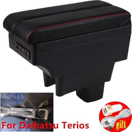 For Daihatsu Terios armrest box central Store content box products interior Armrest Storage accessories parts
