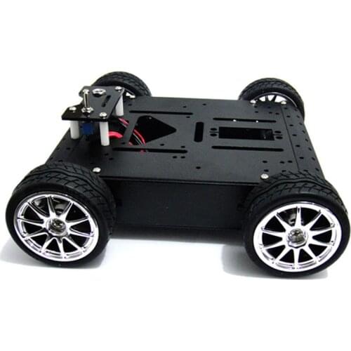4WD mobile robot platform aluminum alloy (12V/200R metal electric) electronic contest