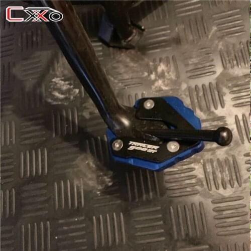 Blue For YAMAHA TRACER 900 gt Tracer 900gt mt09 mt 09 2014-2017 2018 2019 2020 Kickstand Plate Side Stand Pad Enlarger