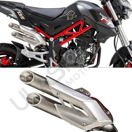 Motorcycle Exhaust Sliencer Muffler Escape System with db killer For Benelli TNT 125 135 TNT125 TNT135 Exhaust