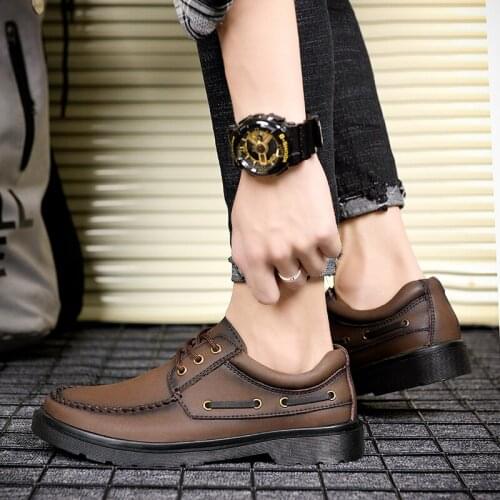 Sneaker sports sneakers summer leather male casual hot leisure black causal Mens sport sale shoe mens loafers sneaker flat for