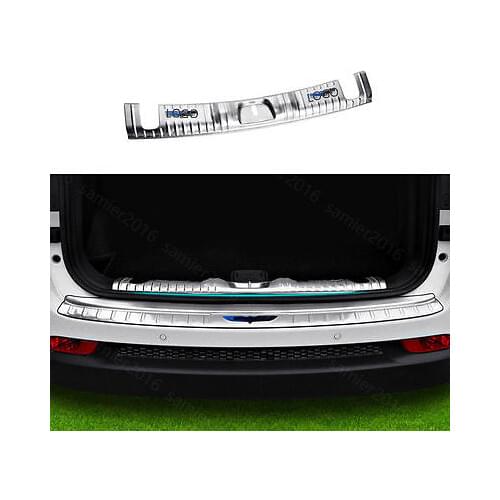 Steel Fit For Jeep Compass 2017 Inner Rear Door Rear Truck Protector Cover Trim