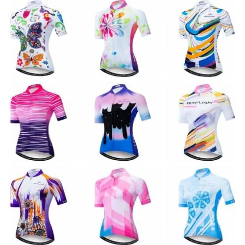 Bike Jerseys Women Short Sleeve 2021 Cycling Jersey Shirts Top Riding Downhill Quick Dry Outdoor Bicycle Clothing ropa Ciclismo