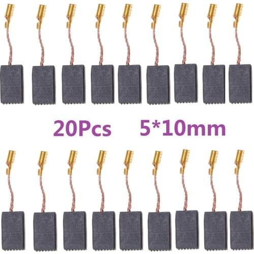 20PCS Carbon Brushes Motor Durable Power Tools Accessories For Bosch 125 125 Motor Angle Grinder Tool Parts Replacement