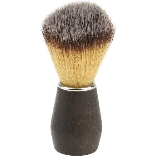 5 Styles Portable Synthetic Soft Nylon Hair Shaving Brush with Wooden Handle Barber Tool