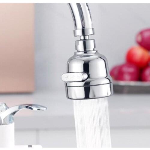 Kitchen Faucet Aerator Rotatable Tap Aerator Kitchen Sink Shower Bubbler Sprayer Faucet Connector Water Filter Diffuser Nozzle