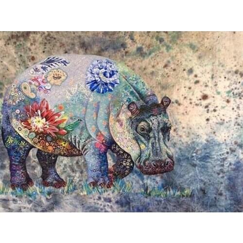 Full Square Round Drill 5D DIY Diamond Painting Abstract Animal Embroidery Cross Stitch Mosaic Handmade Decoration
