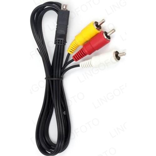 AV Cable for Sony VMC-15FS S-Video RCA DCR-SR42 HDR-CX100 HDR-SR12 DCR-DVD650 UC9208