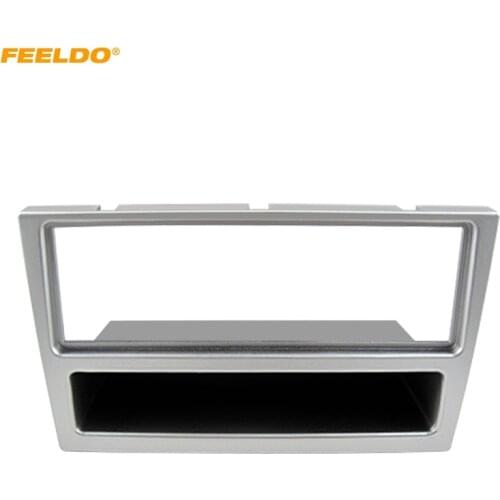 FEELDO Car 1DIN CD Radio Frame Panel for Opel Tigra 2004-2009 Stereo Fascia Dash Frame Installation Kit Trim #MX5219